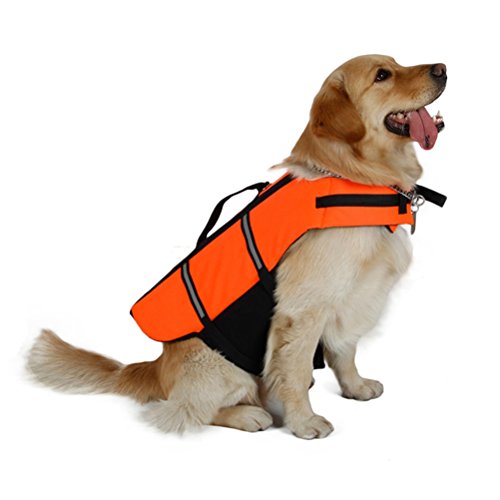 Hunde-Schwimmweste für kleine Hunde 0–3 kg, Orange - 4