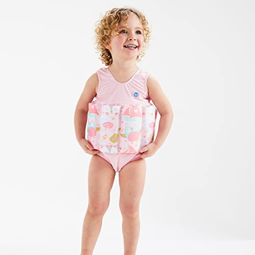Splash About Mädchen-Schwimmanzug, 1-2 Jahre in Rosa - 3